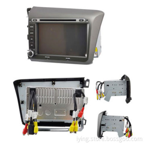 Special Car DVD Player for Honda CIVIC 2012, Auto Rear-viewing Function